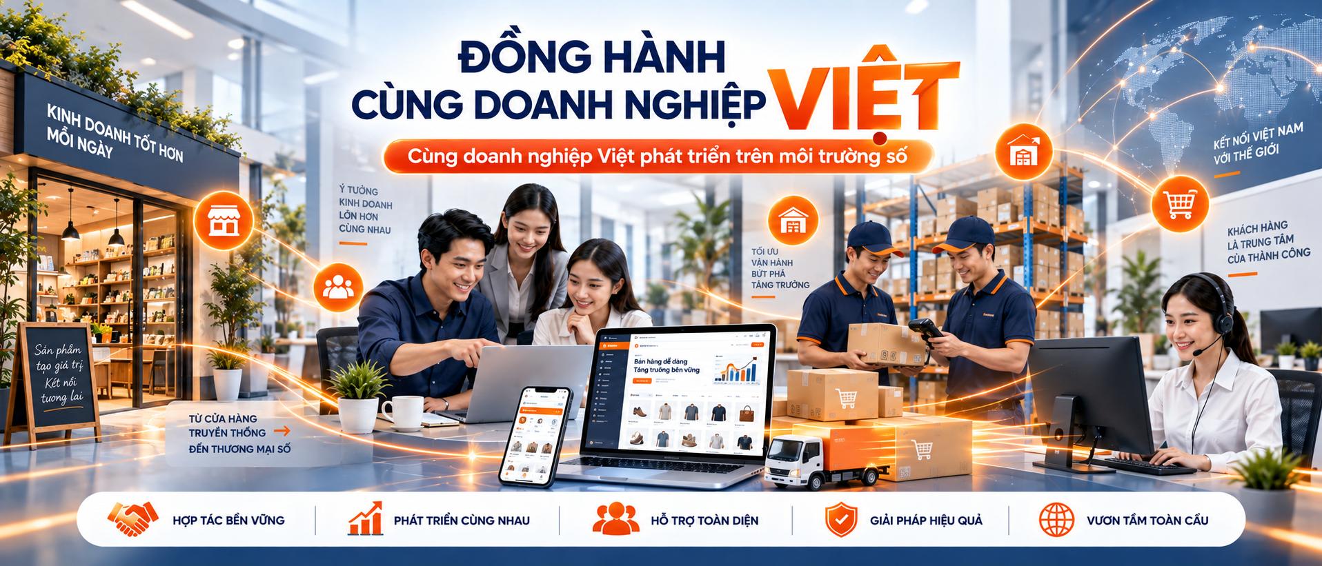 Đồng hành cùng doanh nghiệp Việt